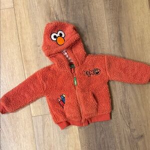 Sesame Street Elmo Orange Hoodie